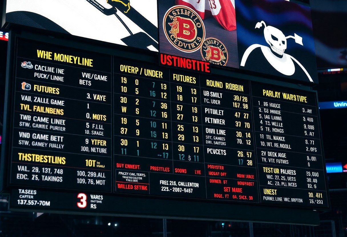 Understanding NHL Betting: 10 Wager Types Every Hockey Fan Should Know